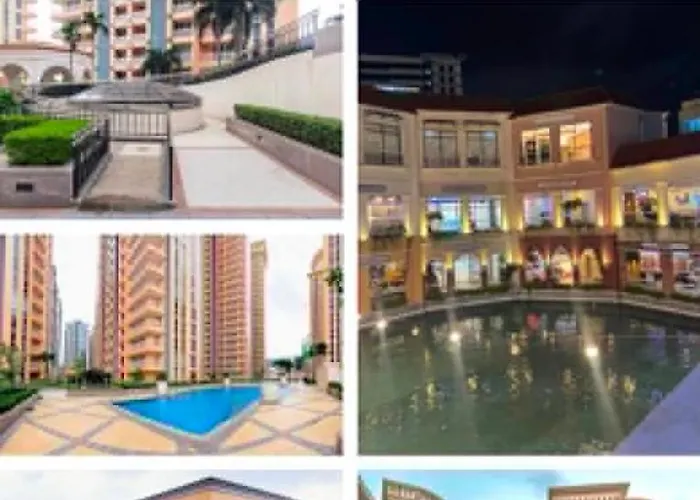 Classy Venice In St Venice Mall Near Bgc, Pet Friendly, Swimming Pool, Balcony Hotel